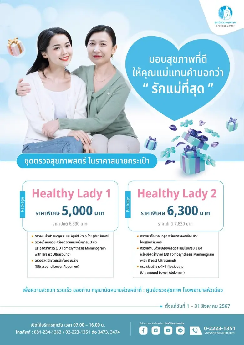 คุณผู้หญิงอย่านิ่งนอนใจว่าเราดูแลสุขภาพตั...