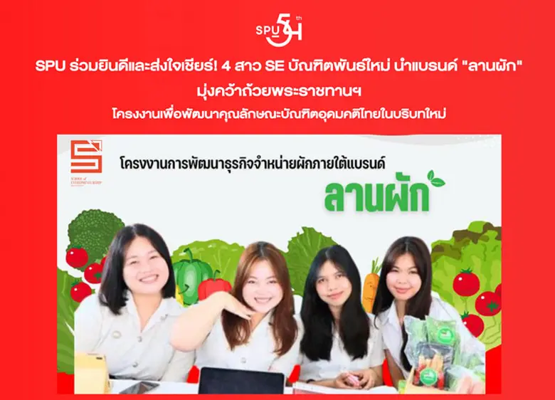 มหาวิทยาลัยศรีปทุม ขอแสดงความยินดีกับ 4 ส...