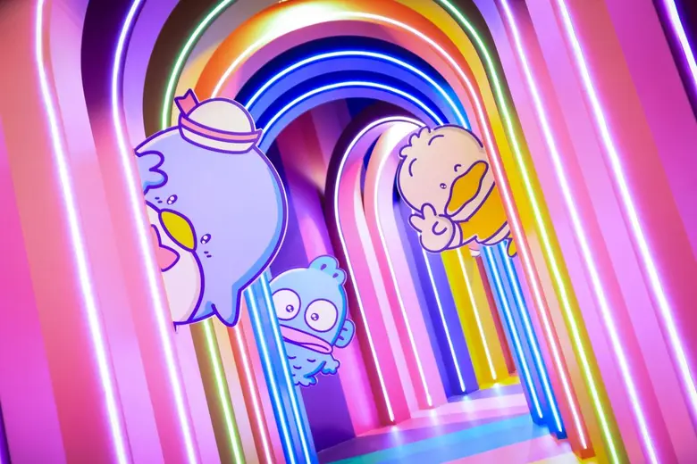 Hello Kitty and her Sanrio friends celebrate their 50th anniversary in Thailand for the first time at House of Illumination, Central World Pulse