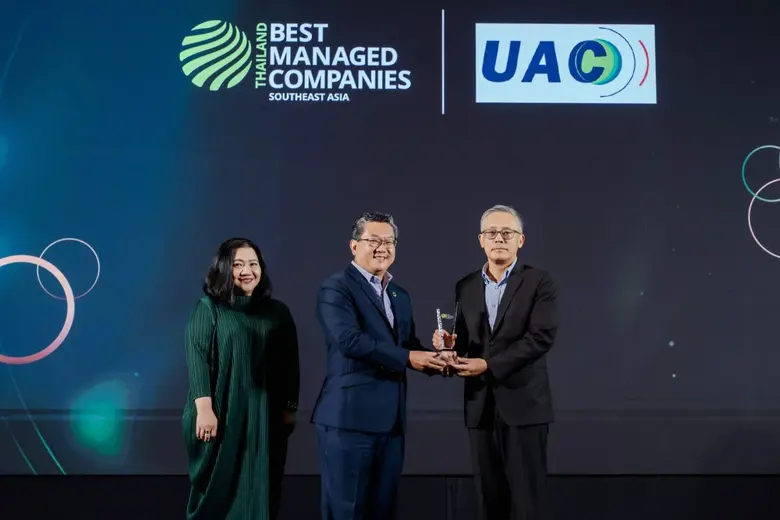 บมจ.ยูเอซี โกลบอล ( UAC ) คว้ารางวัล Thai...