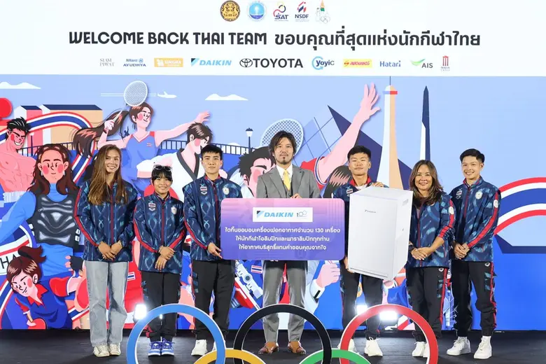 ไดกิ้น ร่วมให้กำลังใจและส่งความปรารถนาดี ...