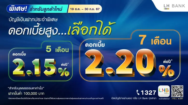 ธนาคารแลนด์ แอนด์ เฮ้าส์ จำกัด (มหาชน) หรือ LH Bank...