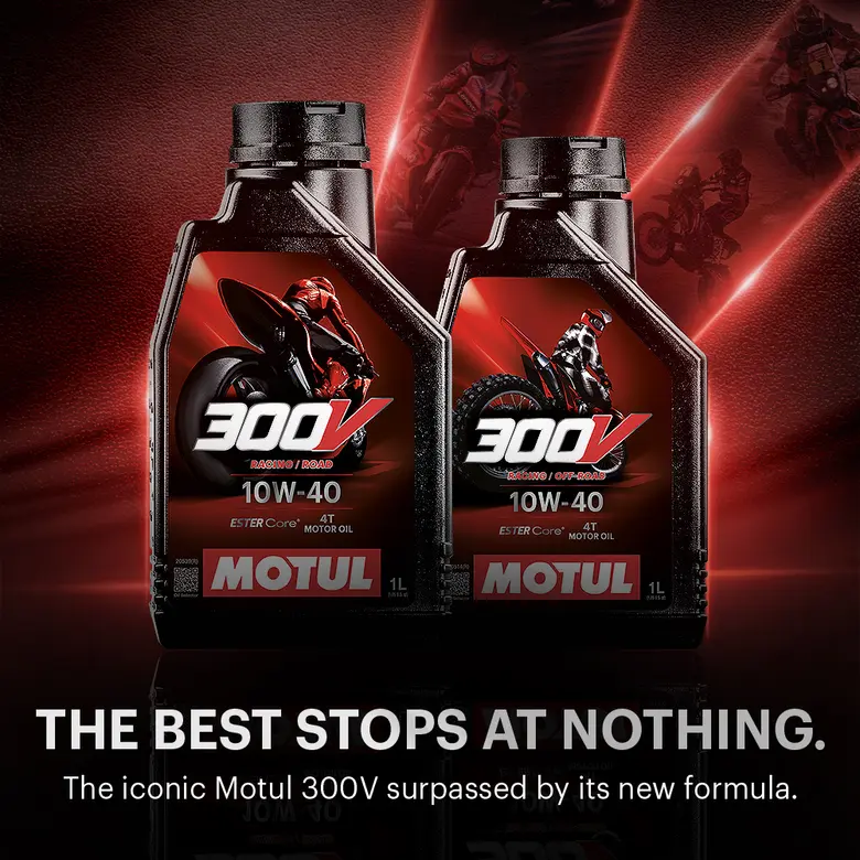 MOTUL 300V 4T Factory Line เป็นน้ำมันหล่อ...