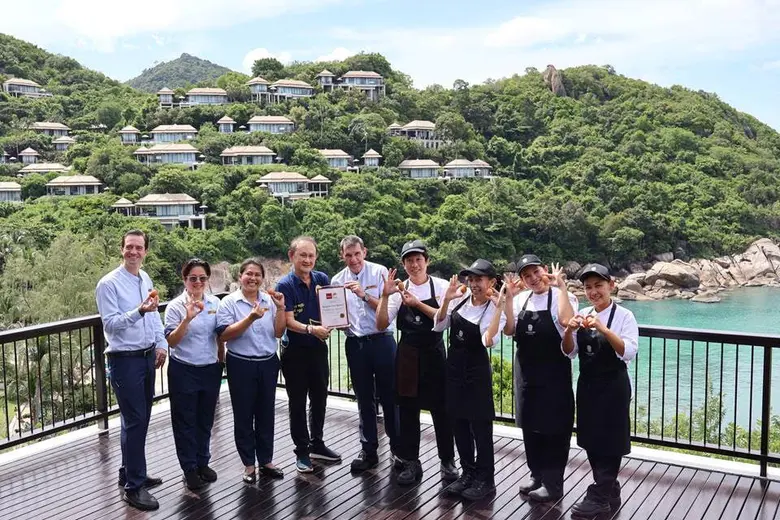 Eco-friendly hotel Banyan Tree Samui has ...
