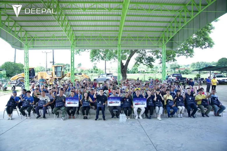 CHANGAN Thailand ร่วมส่งกำลังใจ พร้อมมอบถ...
