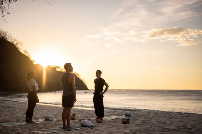 For Madhav West, a yoga teacher and welln...