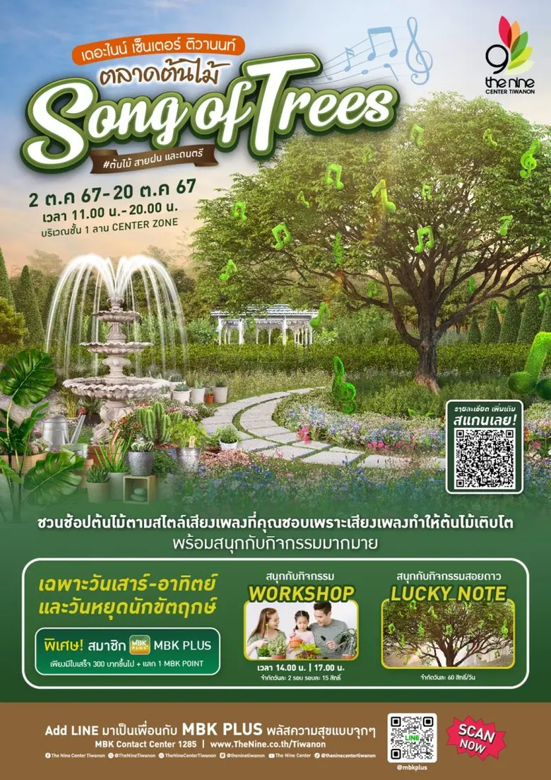 เดอะไนน์ เซ็นเตอร์ ติวานนท์ ศูนย์การค้าใน...
