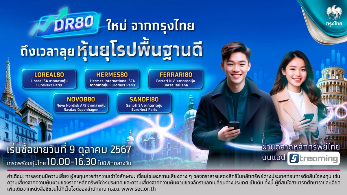 ธนาคารกรุงไทยตอบโจทย์การลงทุนหุ้นนอก สร้า...