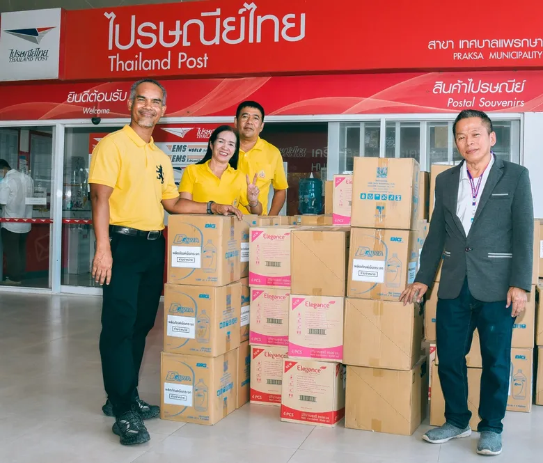 น้ำใจจากสแตนดาร์ด แมนูแฟคเจอริ่ง ร่วมกับ เทศบาลตำบลแพรกษา มอบผลิตภัณฑ์ทำความสะอาด สู่พี่น้องชาวเชียงราย