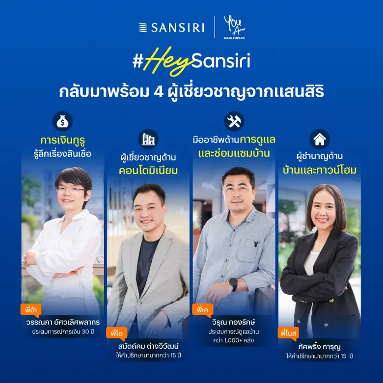 แสนสิริ ผู้พัฒนาอสังหาฯ อันดับหนึ่งของประ...