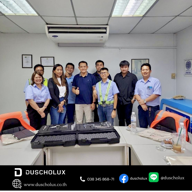 Duscholux Thailand ขอขอบคุณทีมงานจากบริษั...