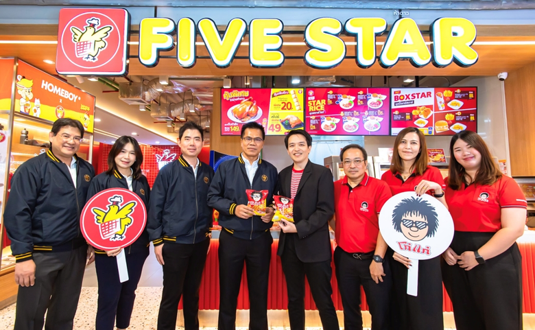 ห้าดาว (FIVE STAR) แบรนด์ธุรกิจแฟรนไชส์อาหารแถวหน้า...