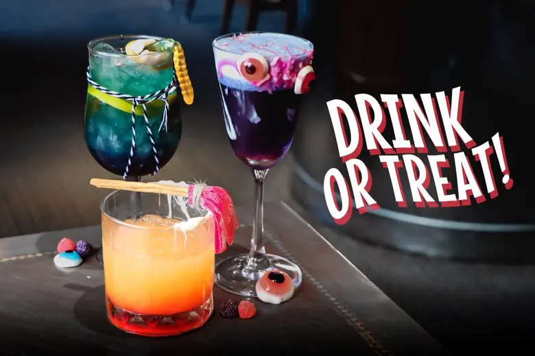 Drink or Treat มาร่วมดื่มด่ำรสชาติที่เต็ม...