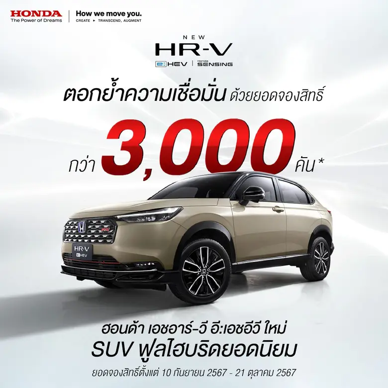 บริษัท ฮอนด้า ออโตโมบิล (ประเทศไทย) จำกัด...