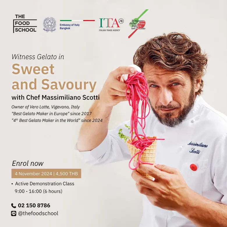 The Food School Bangkok ขอเชิญทุกท่านร่วม...