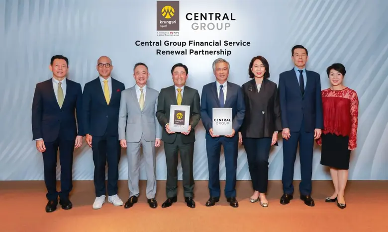 Central Group and Krungsri Group announce...