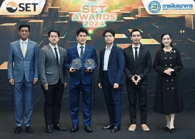 TOA คว้า 3 รางวัลใหญ่ 'สุดยอดซีอีโอแห่งปี' CEO Econmass Awards 2024 และรางวัล Outstanding CEO & Company Performance Awards ในงาน SET Awards 2024