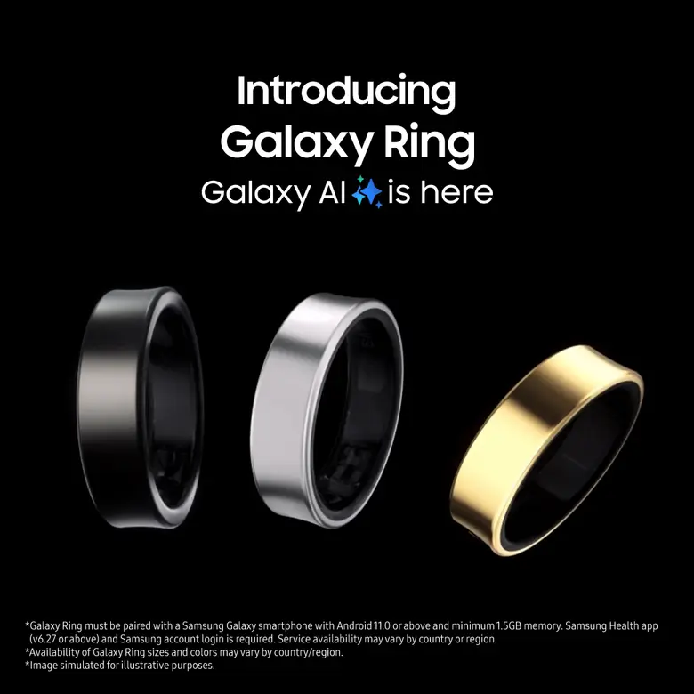 ซัมซุงวางจำหน่าย Galaxy Ring แหวนอัจฉริยะ...