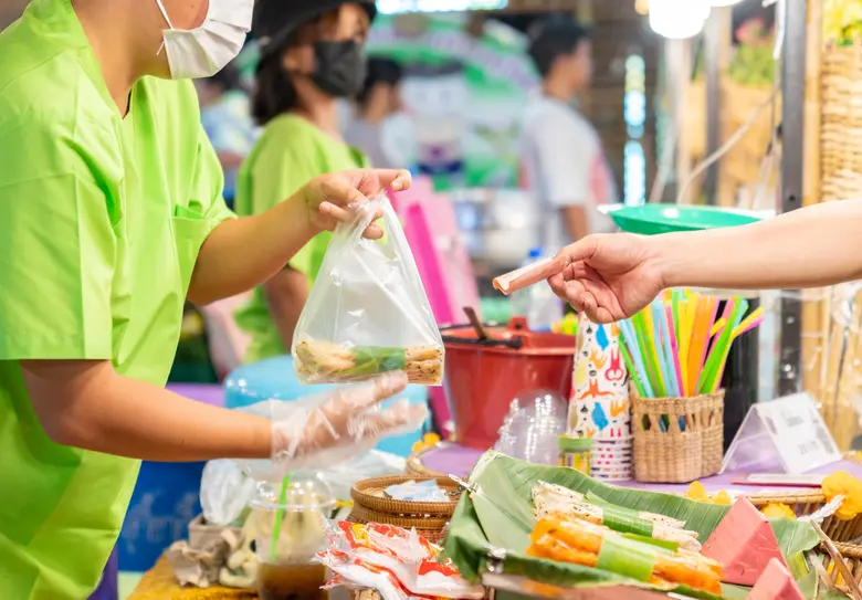 ขยะอาหาร (Food Waste) ที่มาจากผู้จำหน่ายอ...