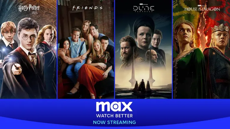 Exclusive streaming home of HBO, Harry Po...