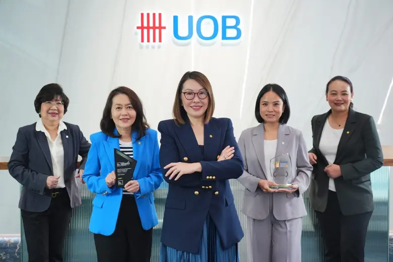 ธนาคารยูโอบี ประเทศไทย ภูมิใจคว้าสองรางวั...
