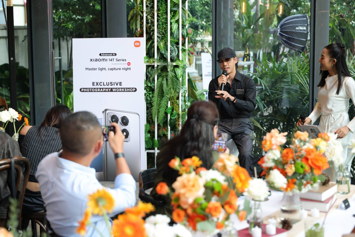 เสียวหมี่จัดกิจกรรมเวิร์คช้อปถ่ายภาพด้วยส...