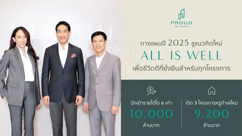 PROUD พลิกโฉมวงการอสังหาริมทรัพย์ไทย ด้วย...