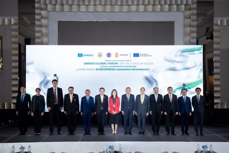 ดีอี ผนึก 'อว.- ศธ.' ร่วมมือ UNESCO เตรียมเป็นเจ้าภาพ งาน "UNESCO Global Forum on the Ethics of AI 2025" ครั้งแรกในเอเชียแปซิฟิก พร้อมประเมิน "Thailand AI Readiness Assessment" ย้ำบทบาทร่วมเป็นผู้นำด้านจริยธรรม AI ในเวทีโลก