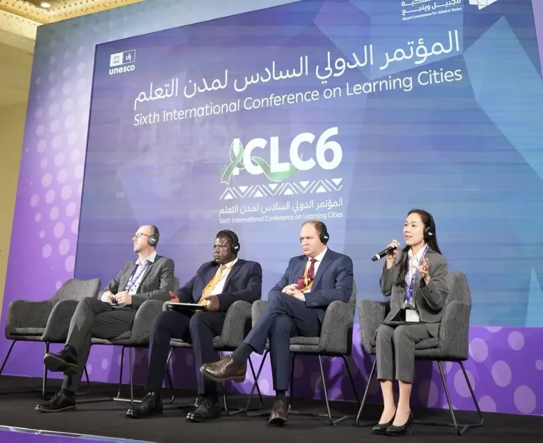 After attending the Learning Cities confe...