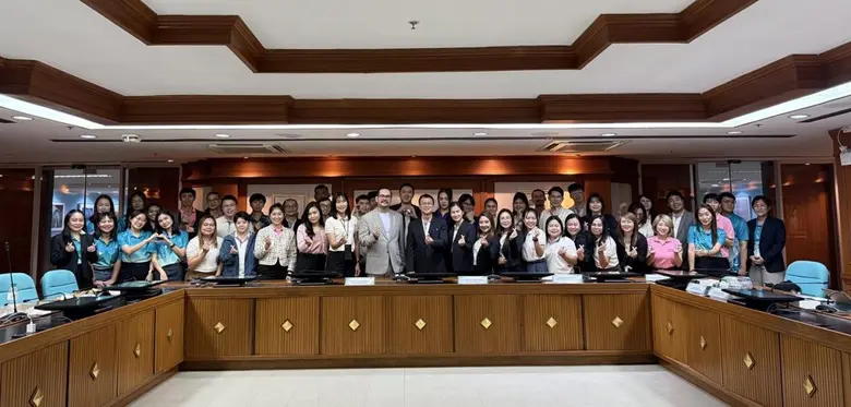 UP's Corporate Communications Team Visits Silpakorn University for a Knowledge Exchange.