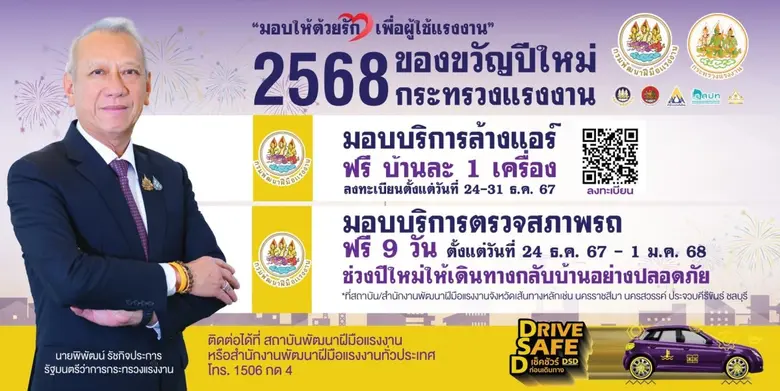 นายเดชา พฤกษ์พัฒนรักษ์ อธิบดีกรมพัฒนาฝีมือแรงงาน เป...