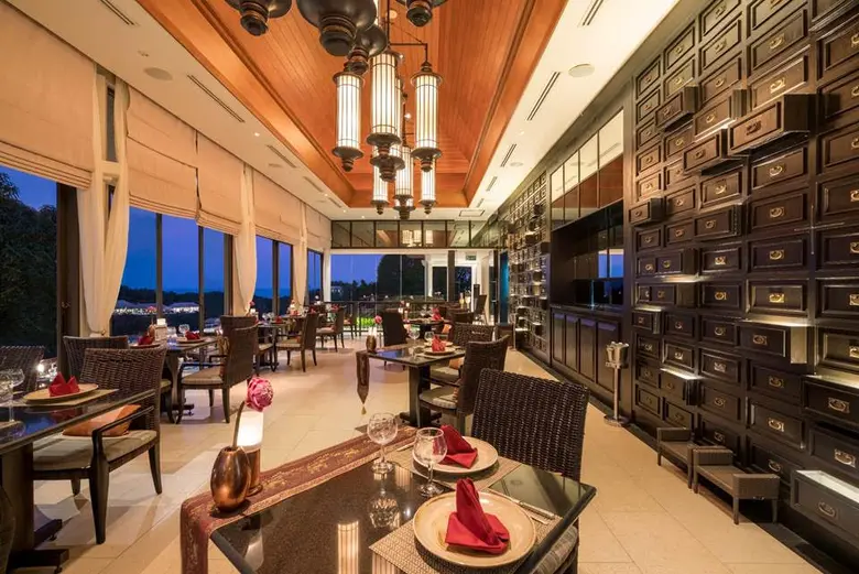 Banyan Tree's signature restaurant in Koh...