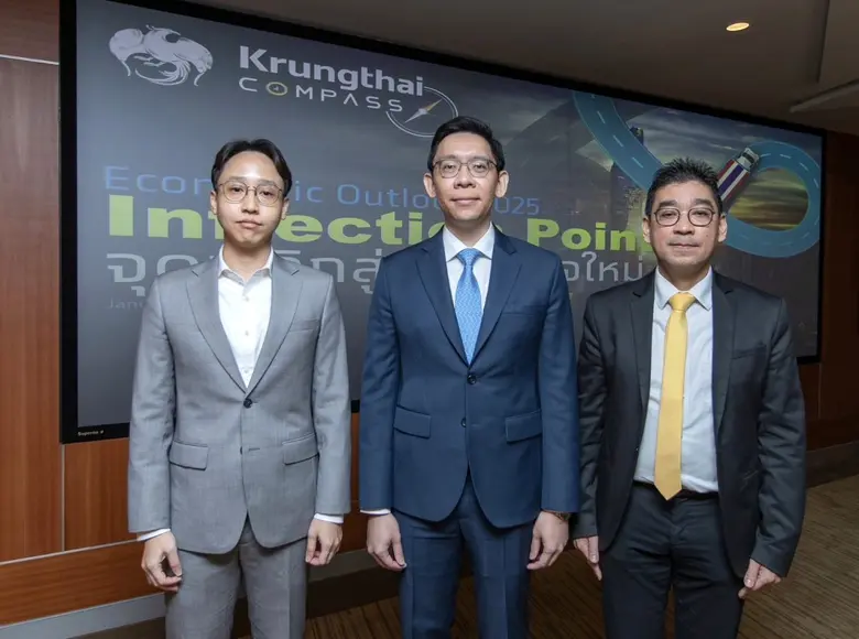 ศูนย์วิจัย Krungthai COMPASS ประเมินเศรษฐกิจไทยในปี...