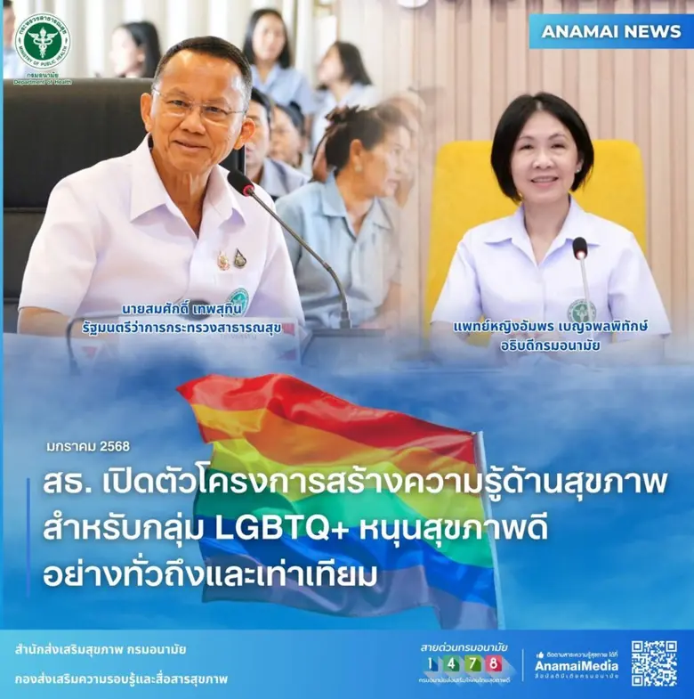 แพทย์หญิงอัมพร เบญจพลพิทักษ์ อธิบดีกรมอนา...