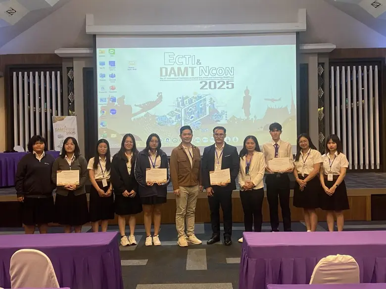 ICT UP, Co-Hosts ECTI DAMT &amp; NCON 2025 to Exchange Knowledge and Present Global Research