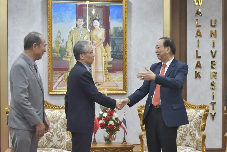 Walailak University, led by President Pro...