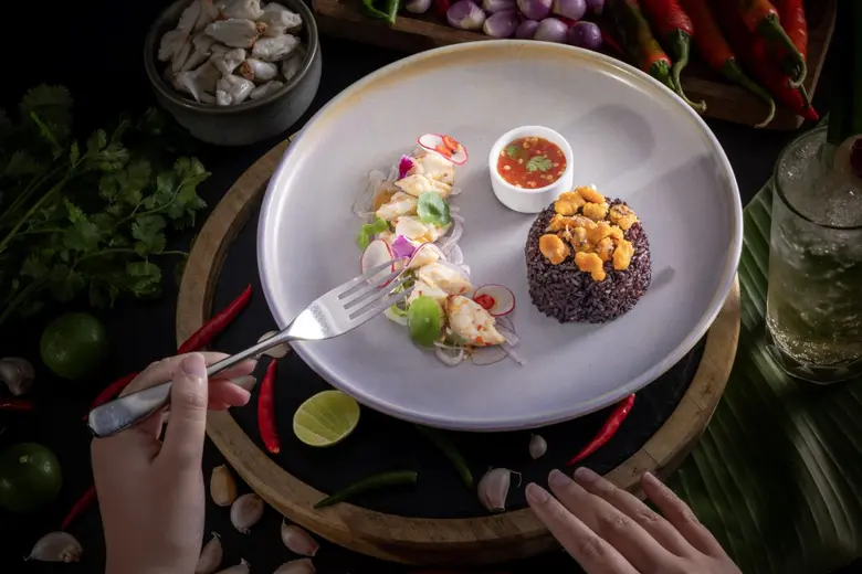 Bangkok, March 2025 Plate Restaurant at C...