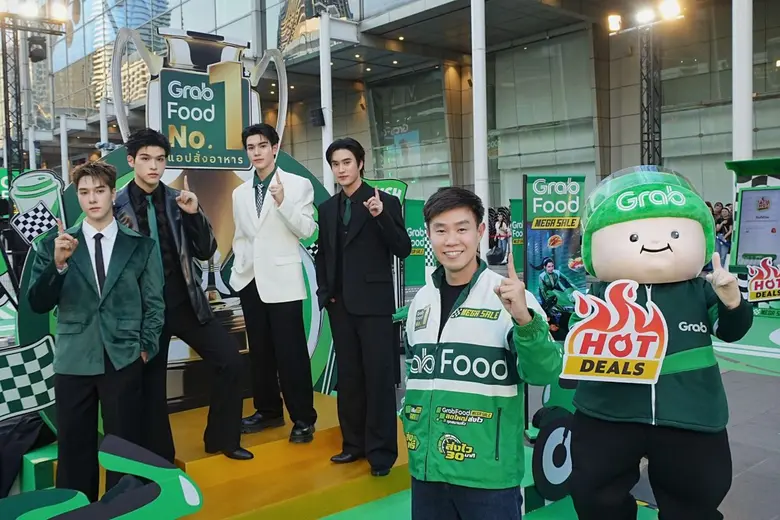 แกร็บฟู้ด ตอกย้ำความเป็นผู้นำแพลตฟอร์มเดล...