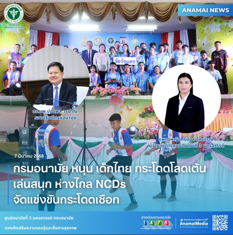 กรมอนามัย กระทรวงสาธารณสุข เผย เด็กวัยเรี...