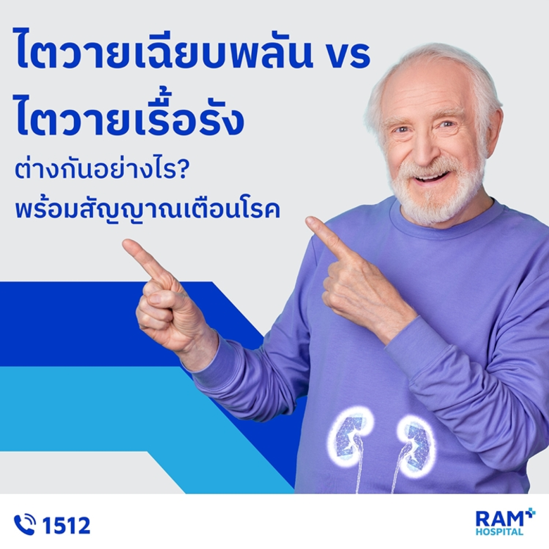 "โรคไต" เป็นภัยเงียบที่ส่งผลกระทบต่อสุขภา...