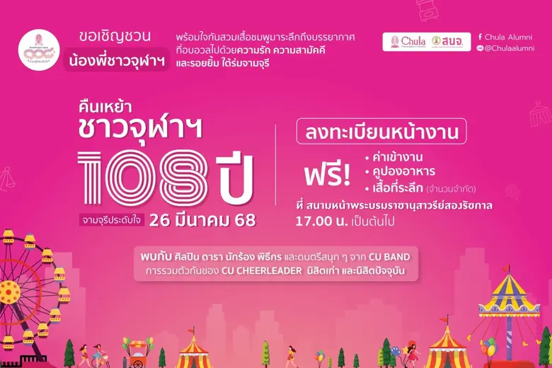 สมาคมนิสิตเก่าจุฬาลงกรณ์มหาวิทยาลัย ในพระ...