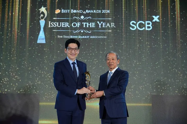 SCBX คว้ารางวัล Issuer of The Year จากงานมอบรางวัลต...