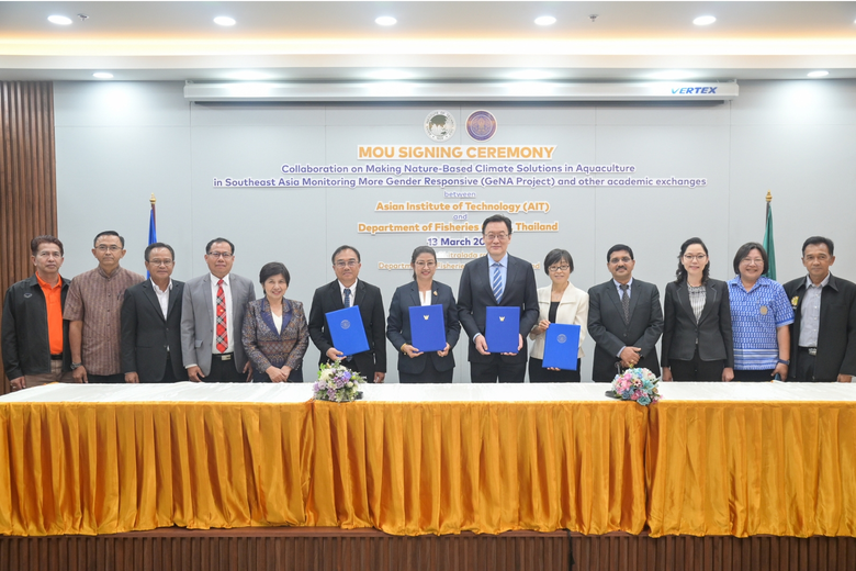 AIT Collaborates with Department of Fisheries to Drive Sustainable Aquaculture and Environmental Conservation