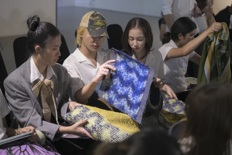 พิธีเปิดกิจกรรมการประกวดออกแบบลายผ้าไทยสู่สากลเพื่อการต่อยอดและพัฒนา (Cultural Textile Awards 2025) ภายใต้โครงการพัฒนามรดกภูมิปัญญาทางวัฒนธรรมผ้าไทยสู่สากล ประจำปี ๒๕๖๘