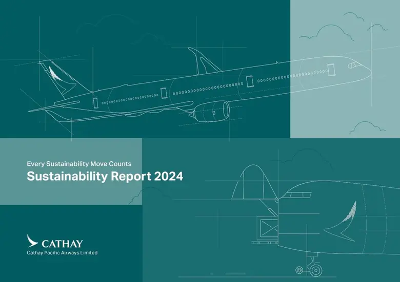 Cathay's 2024 Sustainability Report refle...