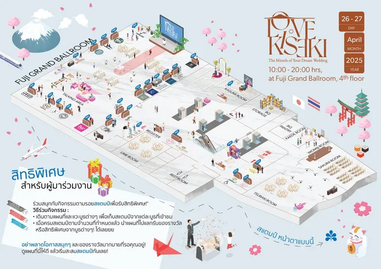 "Love Kiseki: The Miracle of Love Wedding Fair 2025" ณ โรงแรมนิกโก้ กรุงเทพฯ