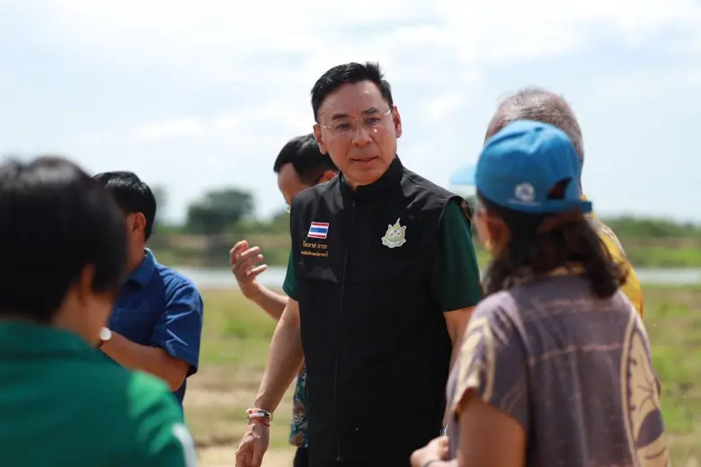 กรมทรัพยากรน้ำ นำโดยนายโอภาส ถาวร รองอธิบ...