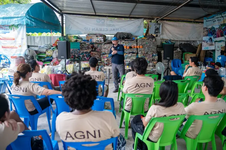 AGNI GALLERY เปิดตัวโครงการเพื่อสังคม "AGNI PROJECT" มุ่งเน้นทำความสะอาดชายฝั่งอ่าวไทยและคลองในกรุงเทพฯ จากขยะและมลพิษ