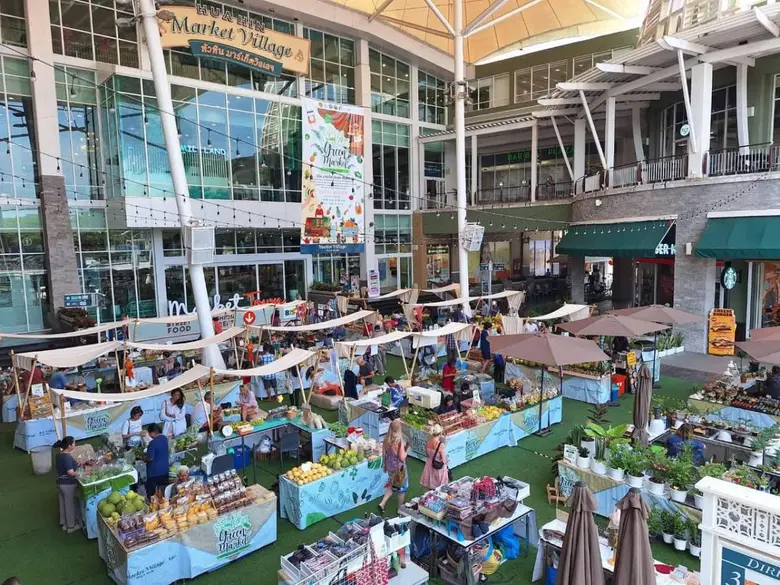 "GREEN MARKET ตลาดกรีนของเมืองหัวหินมาแว้ว"