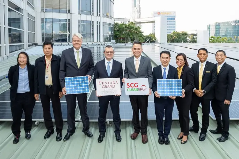 SCG Cleanergy and Centara Grand at CentralWorld Launch Bangkok's Largest Hotel Rooftop Solar Power System